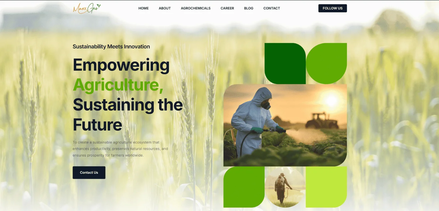 Maxxgro Agrology work sample