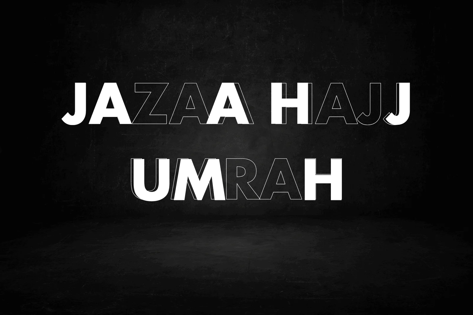 Jazaa Hajj Umrah
